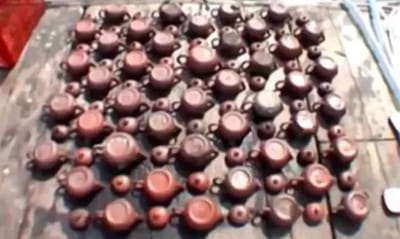 沈船出水紫砂壺